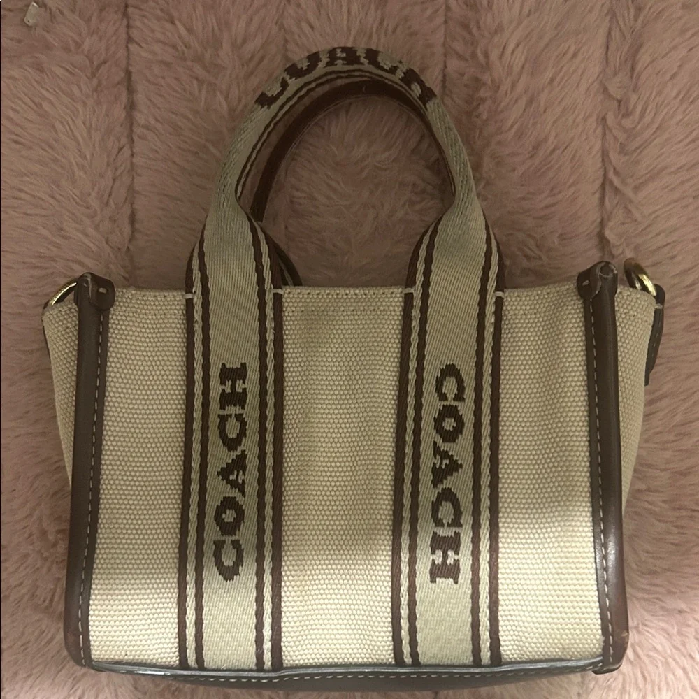 Coach Smith Canvas Mini Tote - Picture 1 of 11